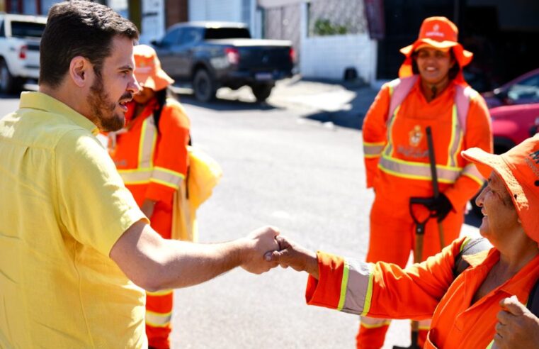 Prefeito Renato Junior abre 26 frentes simultâneas de limpeza em Manaus