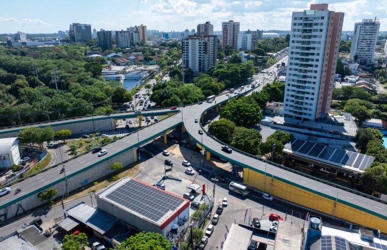 Prefeitura inicia recuperação de 10 complexos viários para reforçar segurança e mobilidade em Manaus