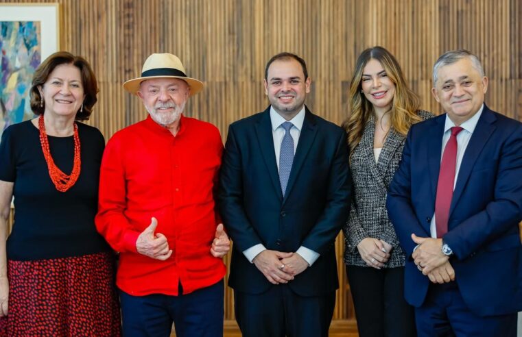 Lula recebe Roberto Cidade em Brasília