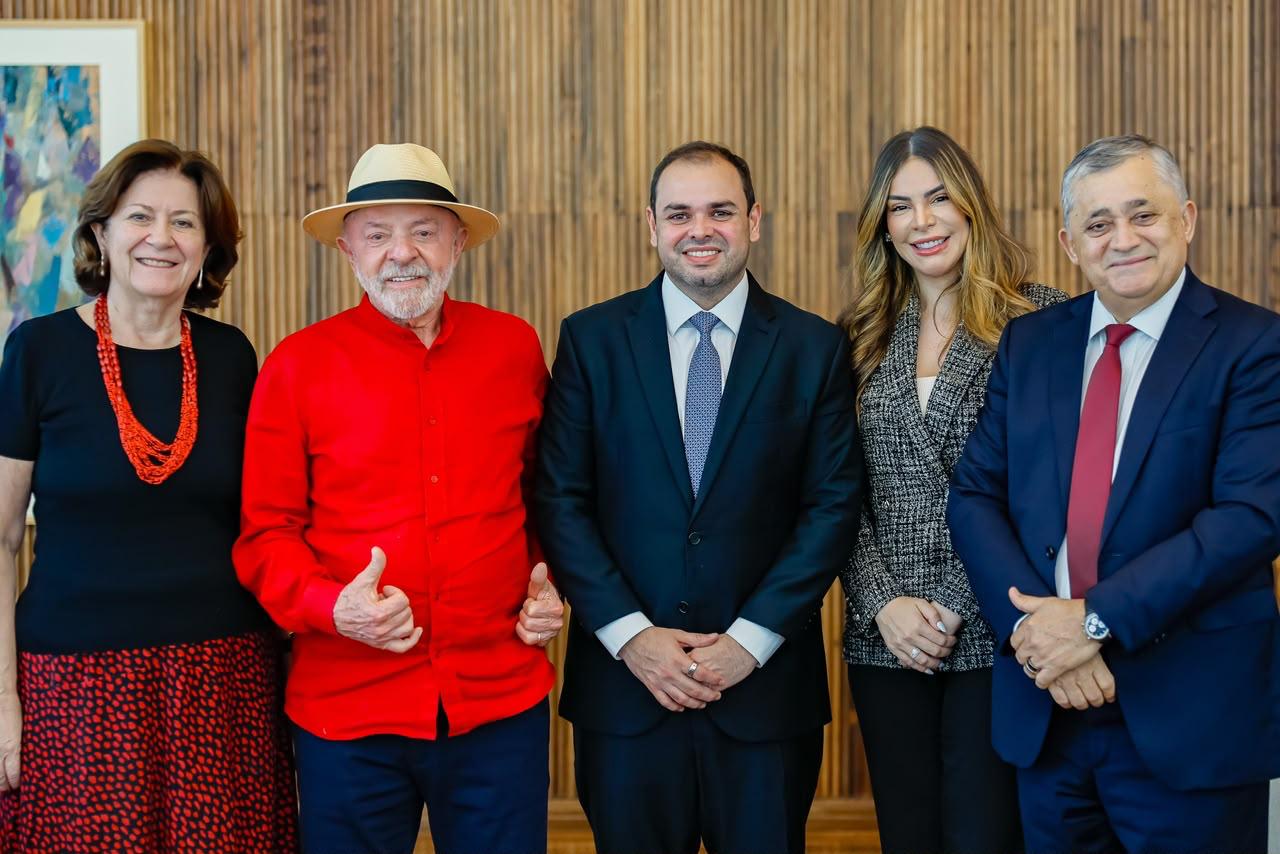 Lula recebe Roberto Cidade em Brasília