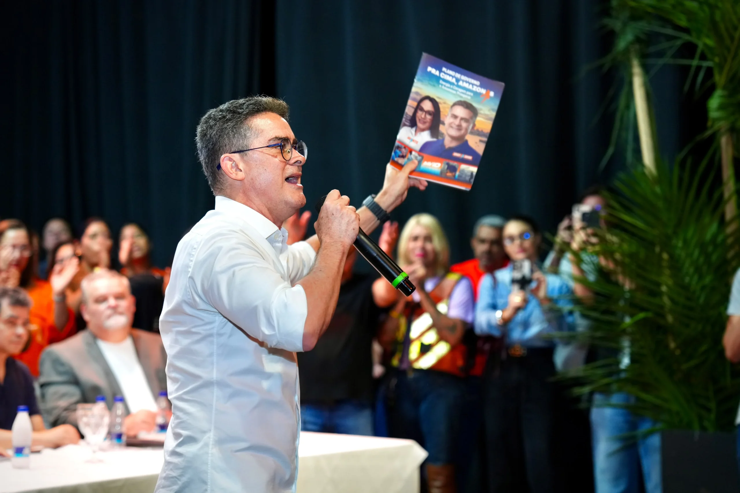 “Vamos tirar o Amazonas da UTI”, afirma David ao lançar plano de governo com nove eixos de desenvolvimento